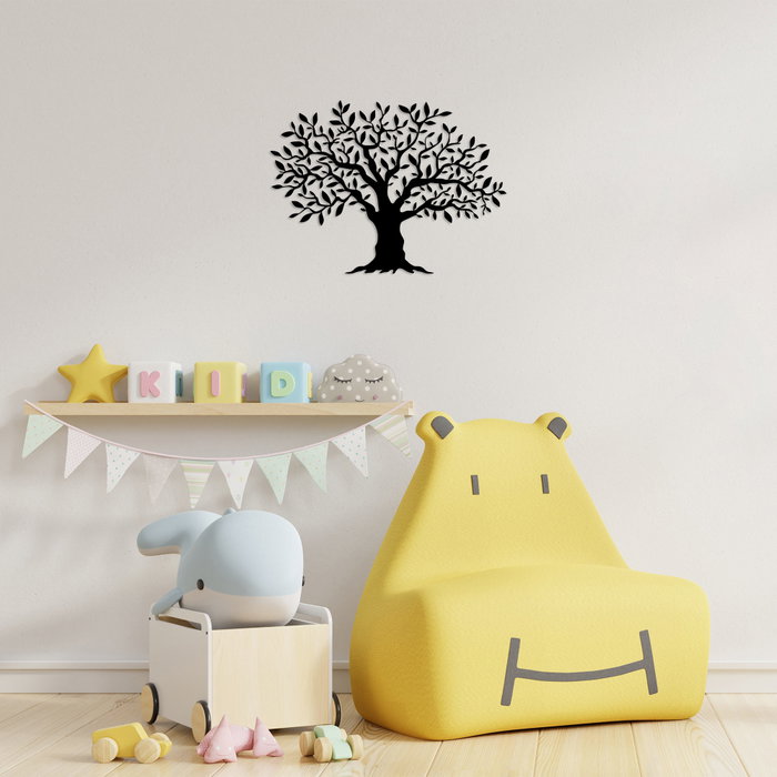 Wallity Monumental Tree Medium Escultura de pared de metal